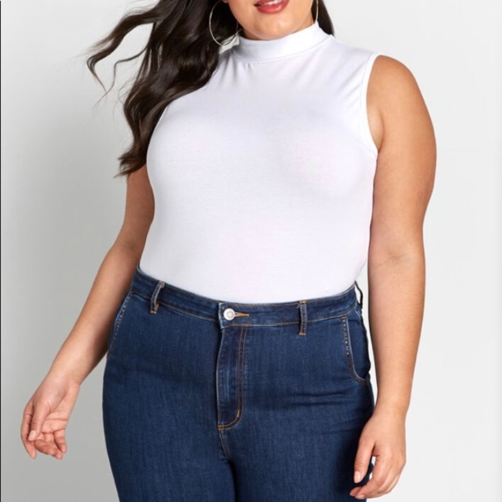 ModCloth Start with the Basics Mock Neck Top